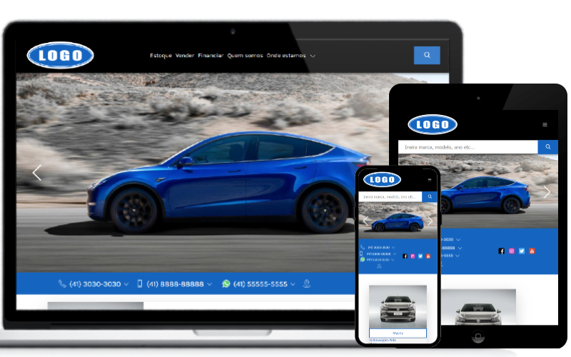 website AG modelo tesla