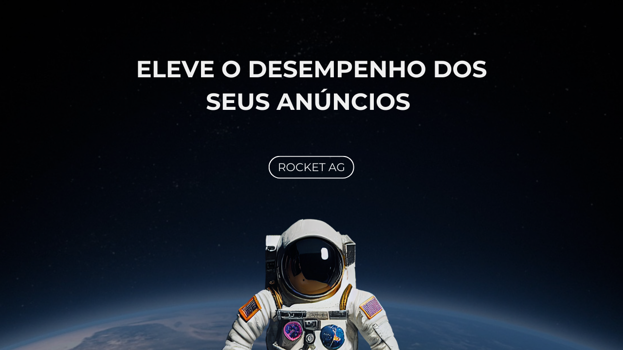 Astronauta com planeta ao fundo